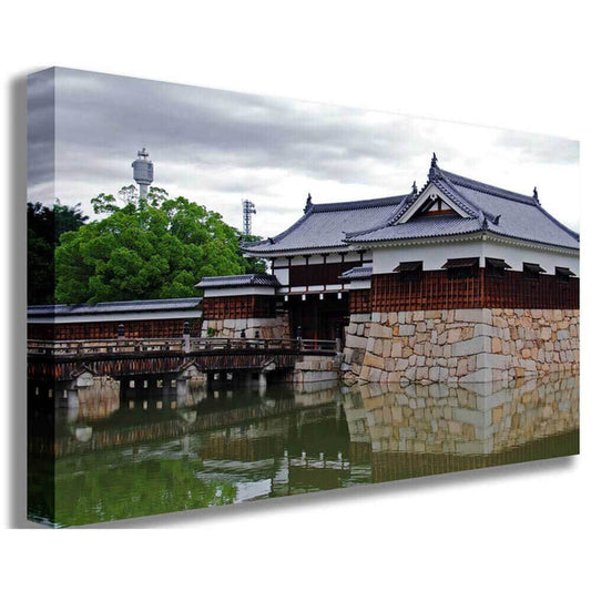 Hiroshima Castle Canvas Printed | Wallhogs
