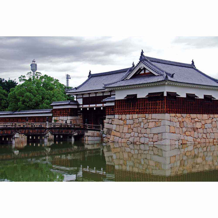 Hiroshima Castle Wall Decal Printed | Wallhogs