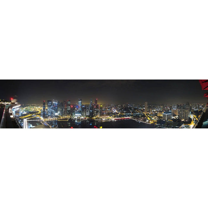 Singapore Panoramic Wall Decal Printed | Wallhogs