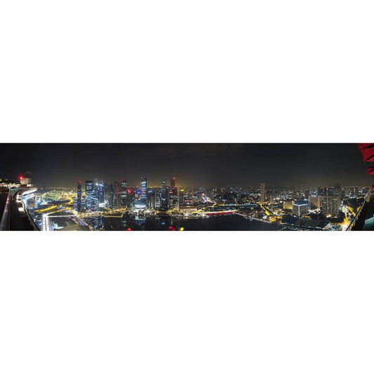 Singapore Panoramic Wall Decal Printed | Wallhogs