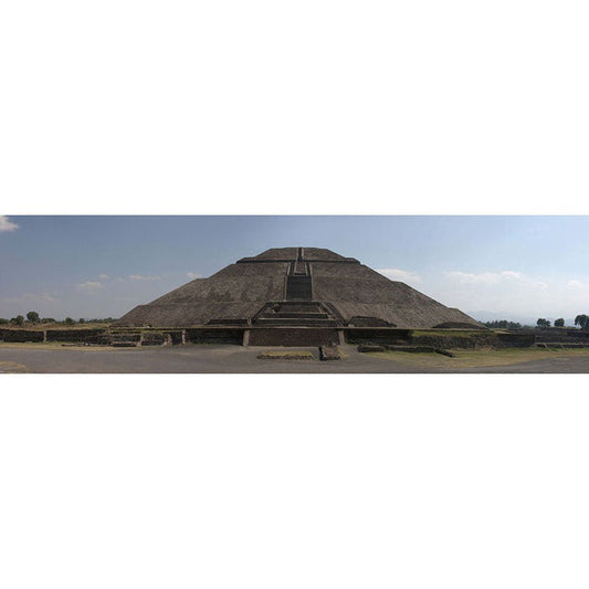 The Sun Pyramid Panoramic Gloss Poster Printed | Wallhogs