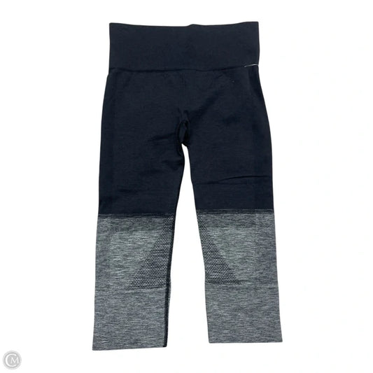 Athletic Leggings By Lululemon In Black & Grey, Size: S