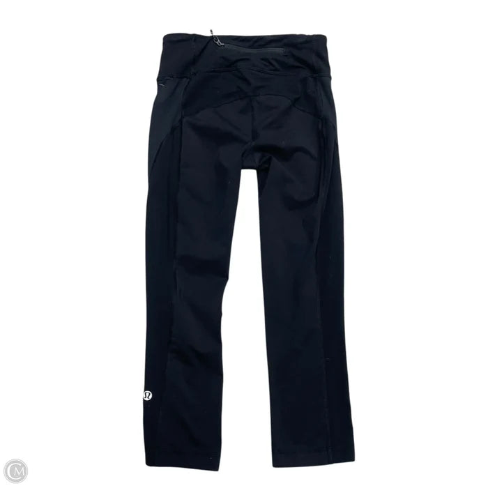 Athletic Leggings Capris By Lululemon In Black, Size: Xs