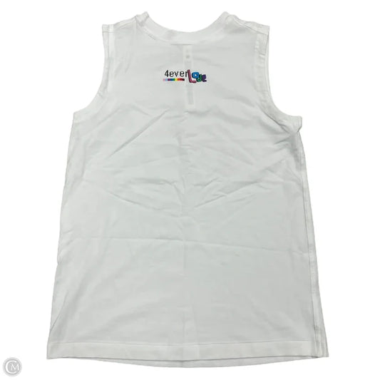 Athletic Tank Top By Lululemon In White, Size: Xs