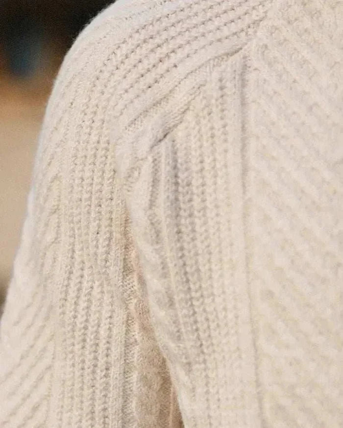 Autumn lapel regular fit sweater - AntoniosClothing - Gray