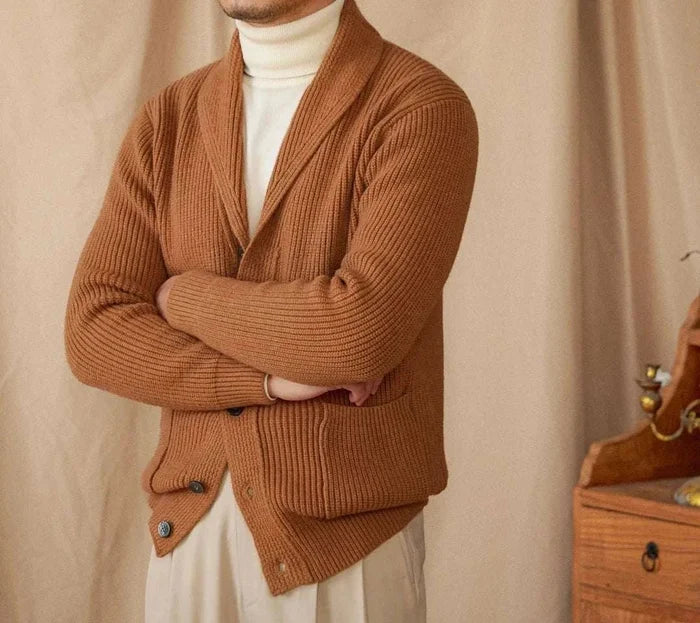 Autumn old money cardigan - AntoniosClothing - Khaki