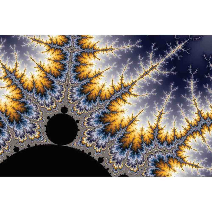 Angela Fractal Art Gloss Poster Printed | Wallhogs