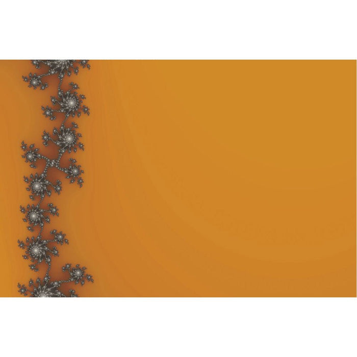 Fence Fractal Art Wall Decal Printed |Wallhogs