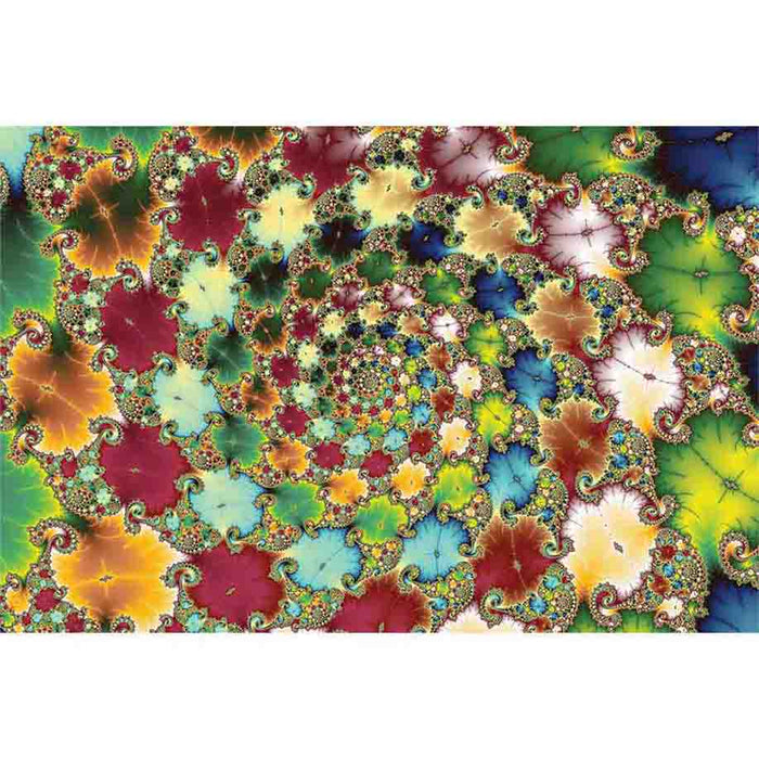 Fractal Cells Fractal Art Wall Decal Printed | Wallhogs