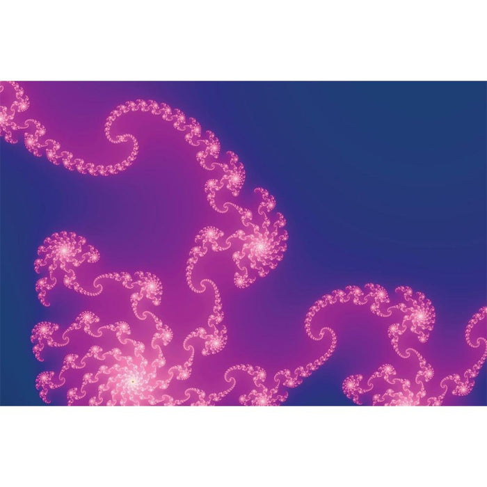 Jellyfish Wonder Fractal Art Gloss Poster Printed | Wallhogs