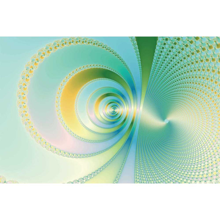 Monsoon Fractal Art Gloss Poster Printed | Wallhogs