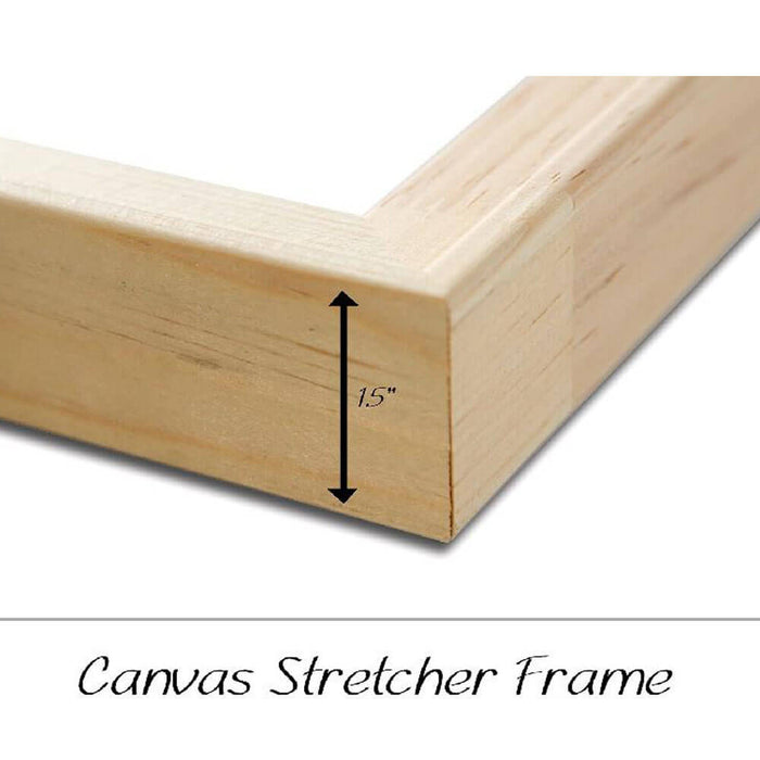 Real 1.5" Wood Canvas Stretchers | Wallhogs