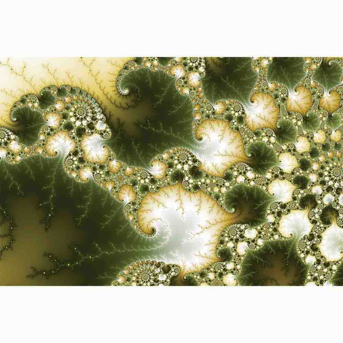 Polyatomic Fractal Art Wall Decal Printed | Wallhogs