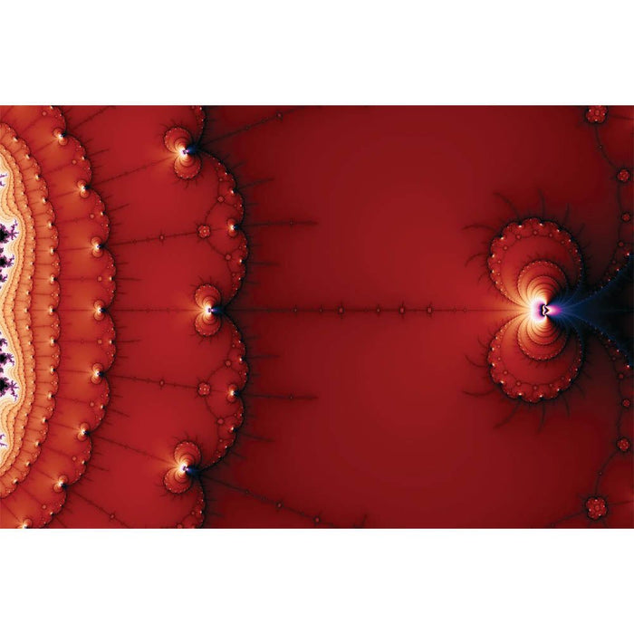 The Gravity Wells Fractal Art Gloss Poster Printed | Wallhogs