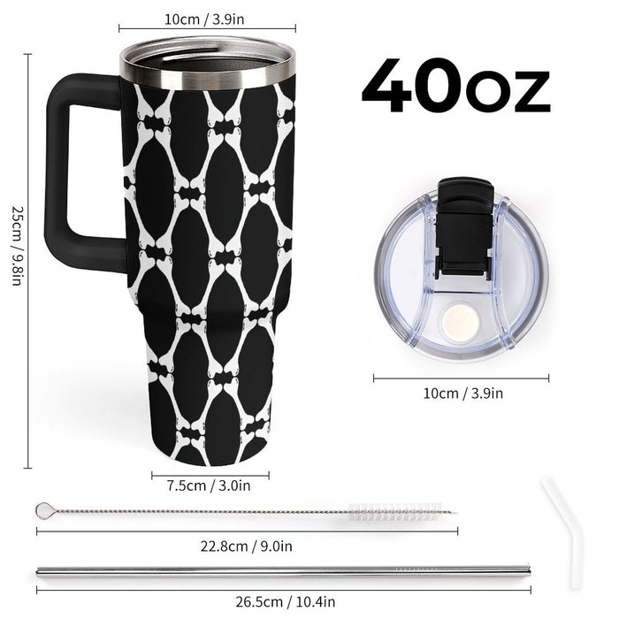 Bad to the Bone 40oz Insulated Tumbler - PRE ORDER