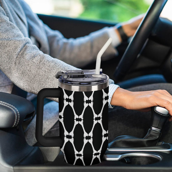 Bad to the Bone 40oz Insulated Tumbler - PRE ORDER