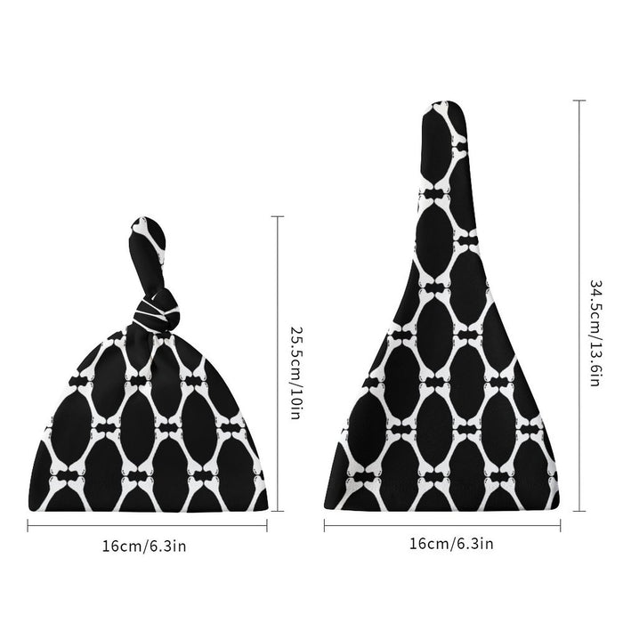 Bad to the Bone Baby Hats (Set of 2) - PRE ORDER