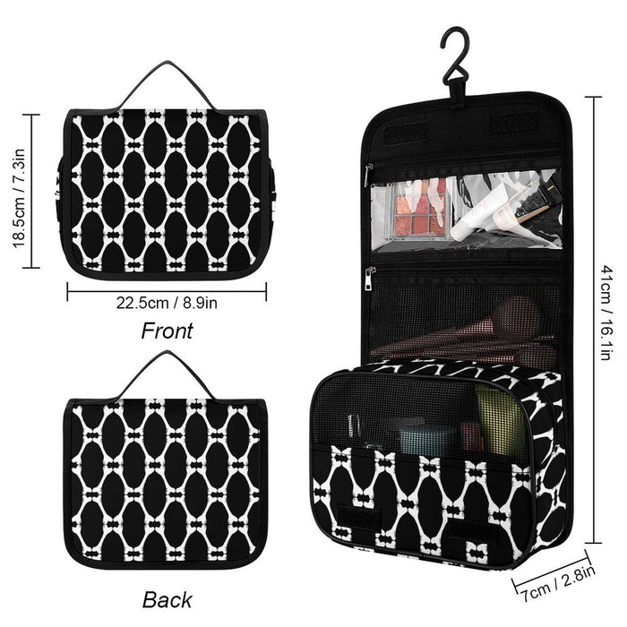 Bad to the Bone Hanging Toiletry Bag