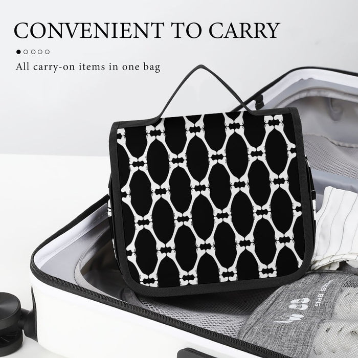 Bad to the Bone Hanging Toiletry Bag