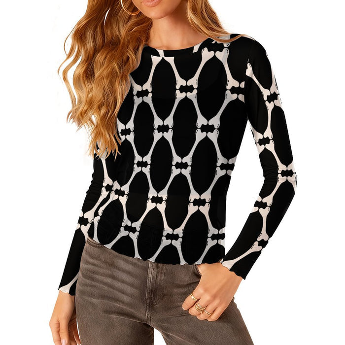 Bad to the Bone Mesh Top (Adults) - PRE ORDER
