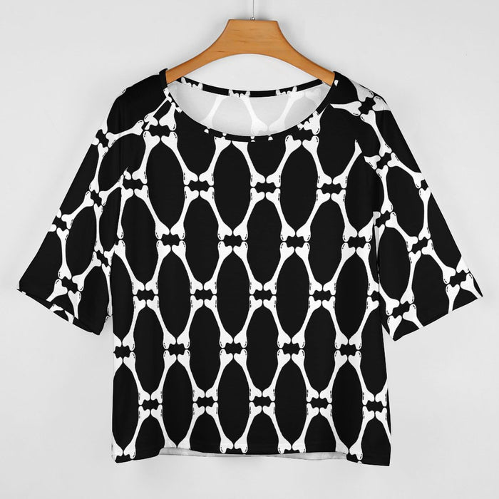 Bad to the Bone Off the Shoulder T-Shirt (Adults) - PRE ORDER