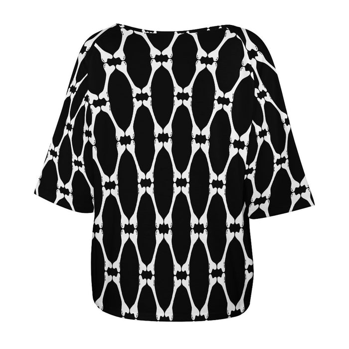 Bad to the Bone Off the Shoulder T-Shirt (Adults) - PRE ORDER
