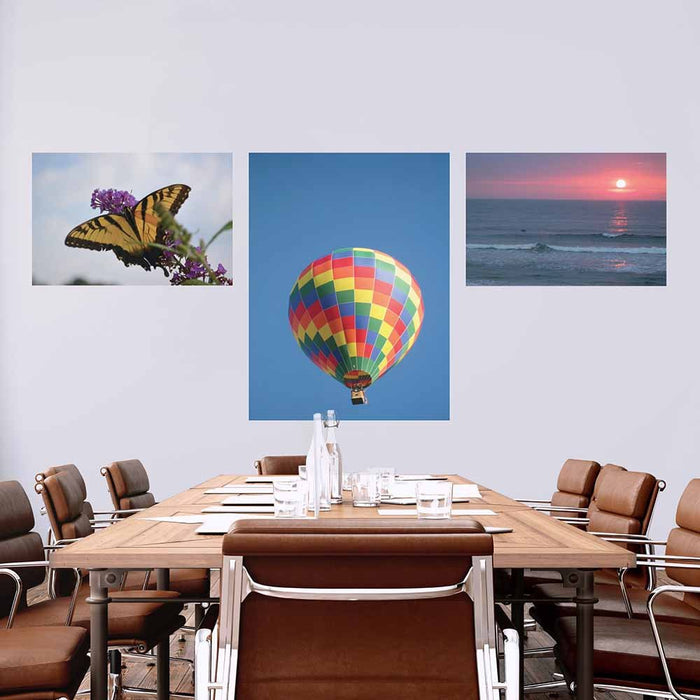 24x36 inch Sunset II Poster Displayed in Conference Room