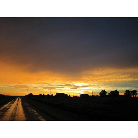 Sunset IV Gloss Poster Printed | Wallhogs