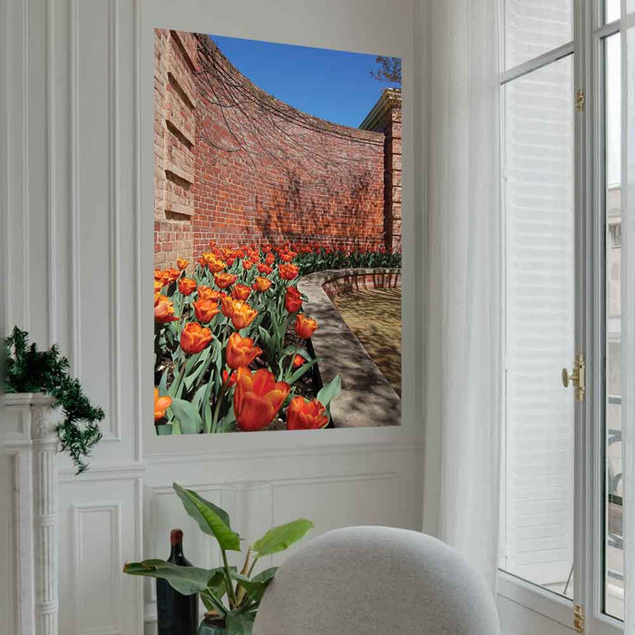 40x60 inch Wall II Poster Displayed Near Window