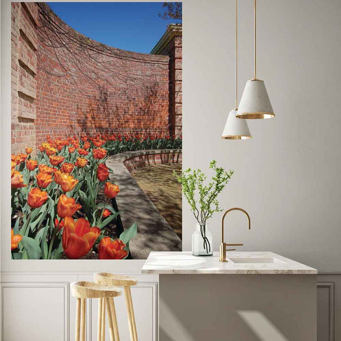 48x72 inch Wall II Poster Displayed in Kitchen