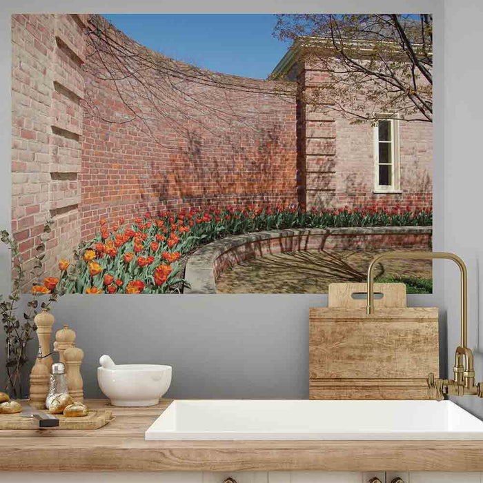 48 inch Baker Wall Decal Installed in Kitchen