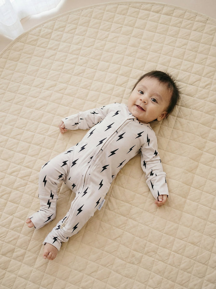 Bamboo Zip Romper | Little Bolt