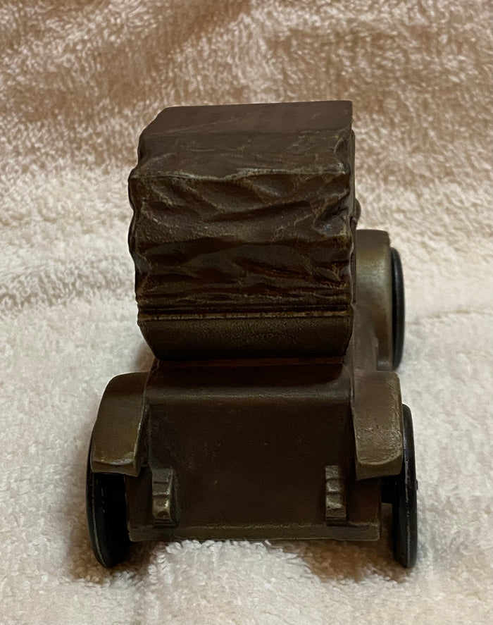 Banthrico 1900 Pillbox Coupe Car Bank with No Key - Used