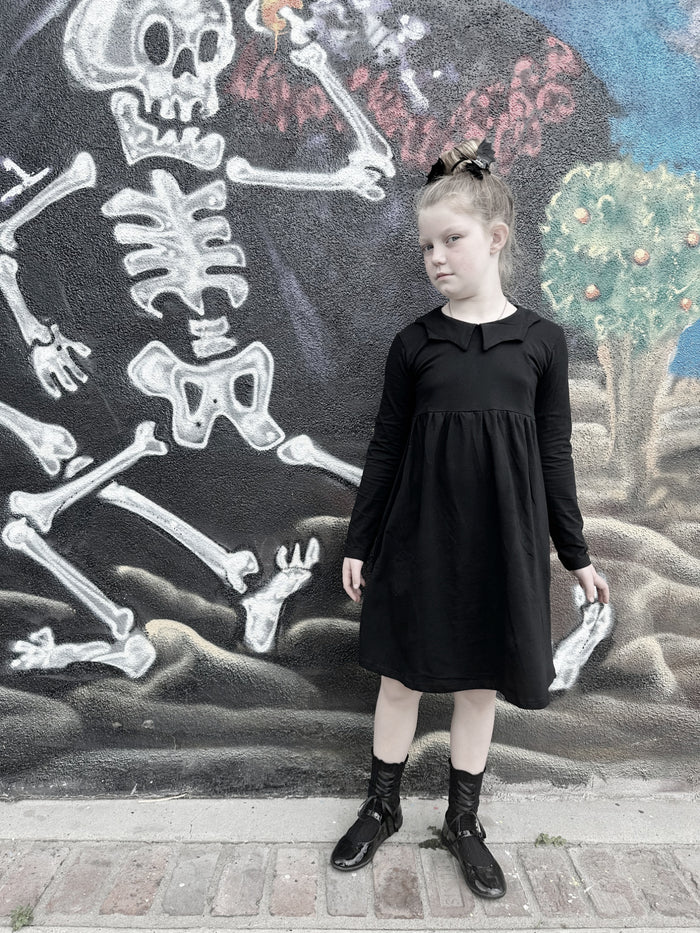 Bat Collar Dress (Size 6 and 8 Years Only Left)