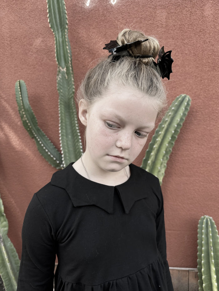 Bat Collar Dress (Size 6 and 8 Years Only Left)