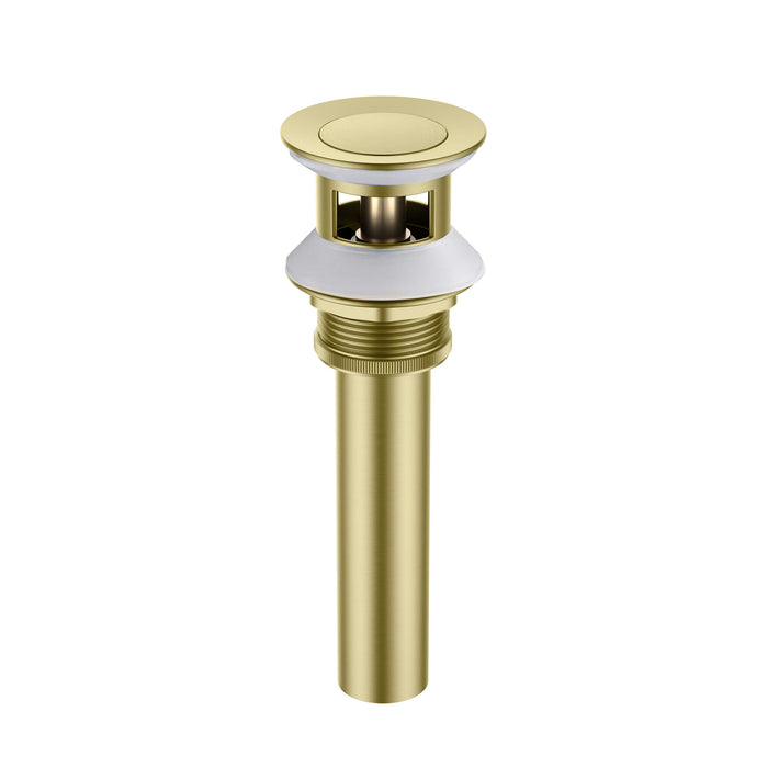 Bathroom Sink Pop Up Drain Stopper Small Cover with Overflow - PW-100