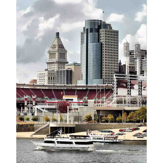 Busy Cincy II Wall Decal Printed | Wallhogs