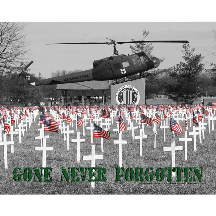 Gone But Not Forgotten Gloss Poster Printed | Wallhogs