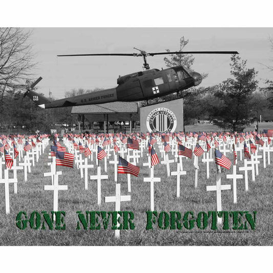 Gone But Not Forgotten Gloss Poster Printed | Wallhogs