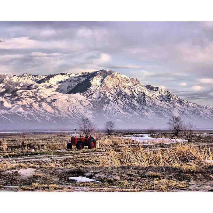 Rocky Mountain Tractor Gloss Poster Printed | Wallhogs