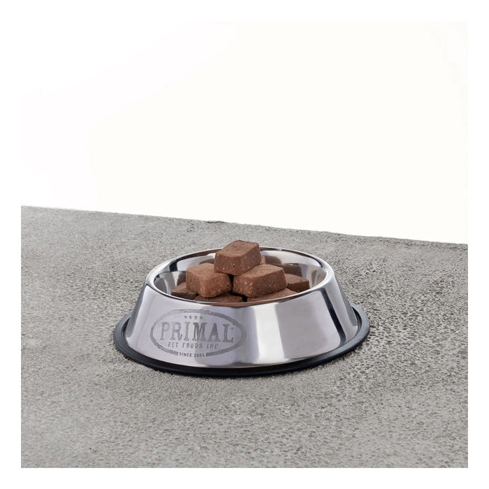 Beef Frozen Raw for Dogs in a bowl.