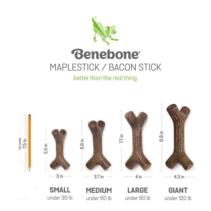 Benebone size comparison.