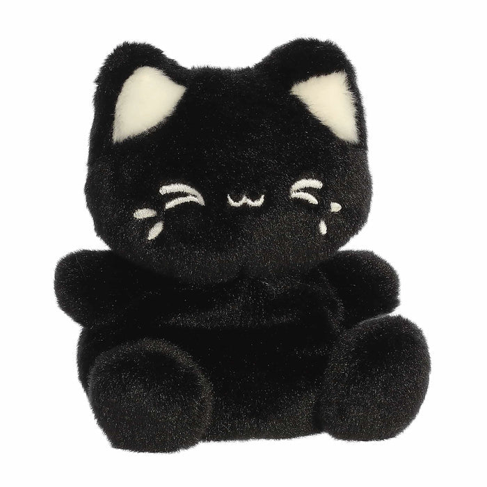Black Sesame Meowchi Palm Pals Plush Toy