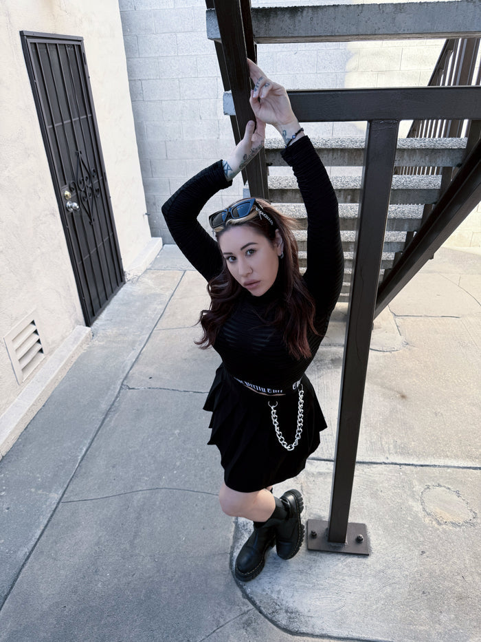 Blackout Long Sleeve Top
