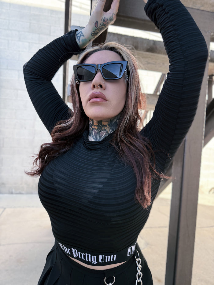 Blackout Long Sleeve Top