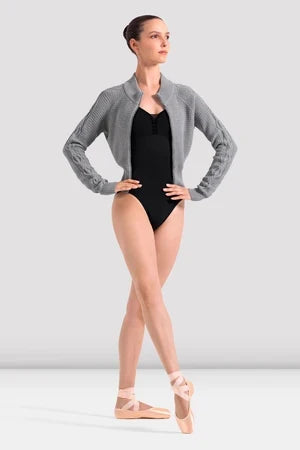 Bloch Ladies Emilia Cable Knit Zippered Jacket