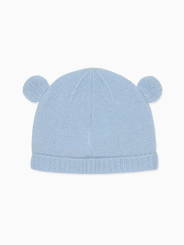 Blue Gloria Cashmere Baby Hat