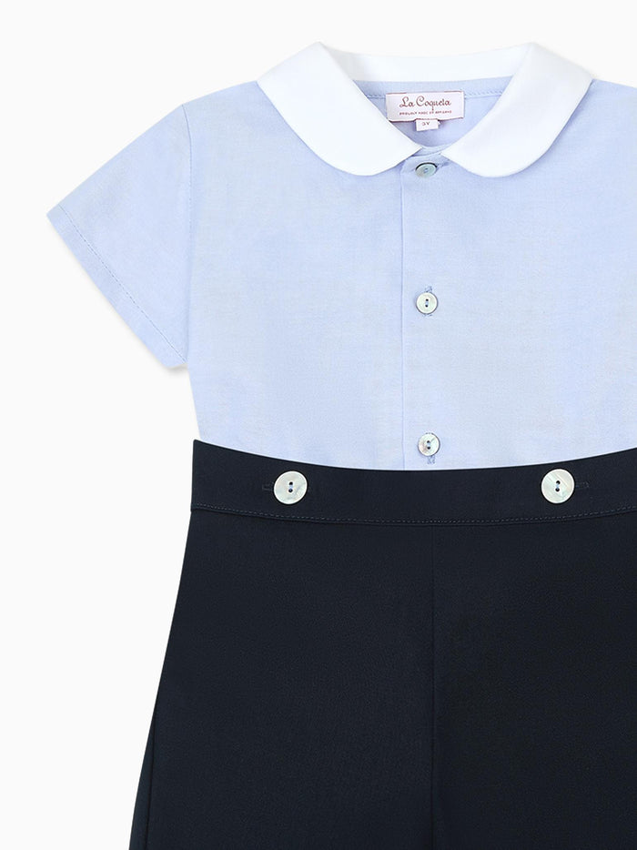 Blue Mattia Baby Boy Set
