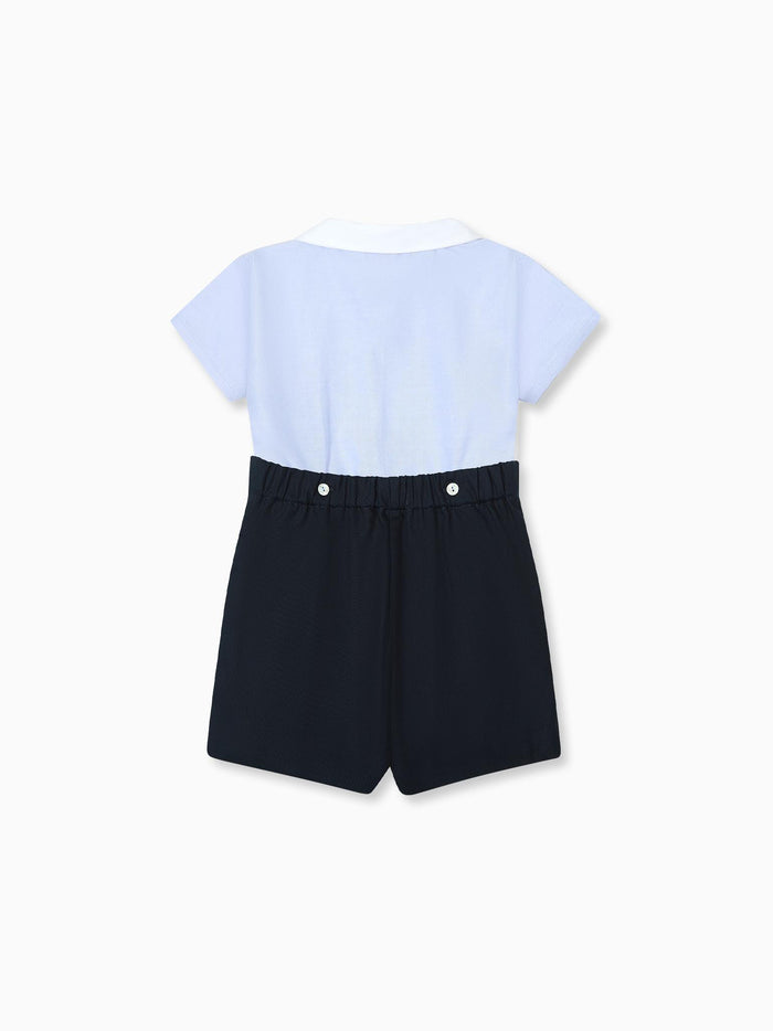 Blue Mattia Baby Boy Set