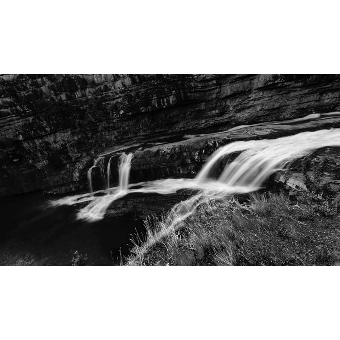 Cameron Falls Waterfall Gloss Poster Printed | Wallhogs
